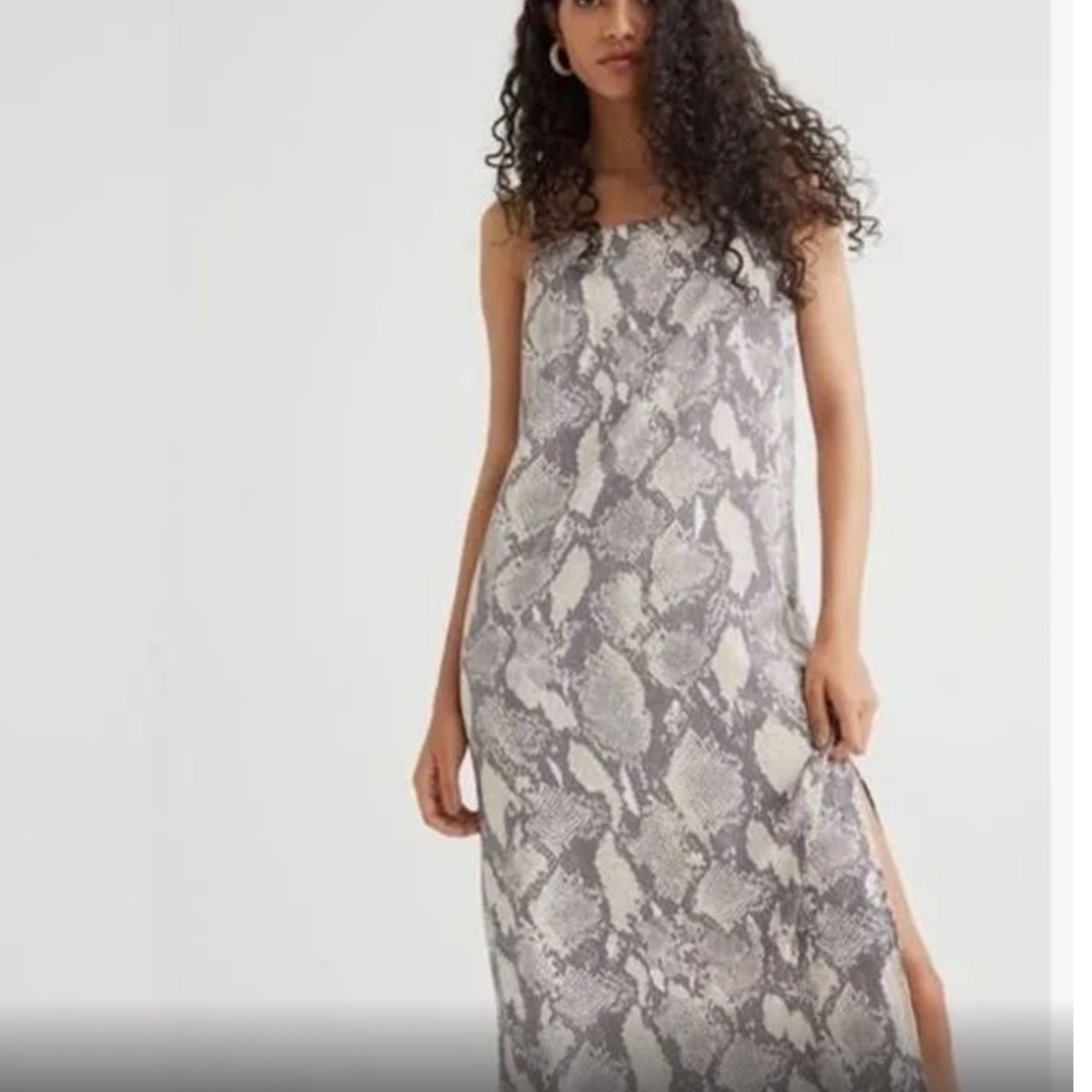 H&M snake print slip dress - Picture 3 of 8